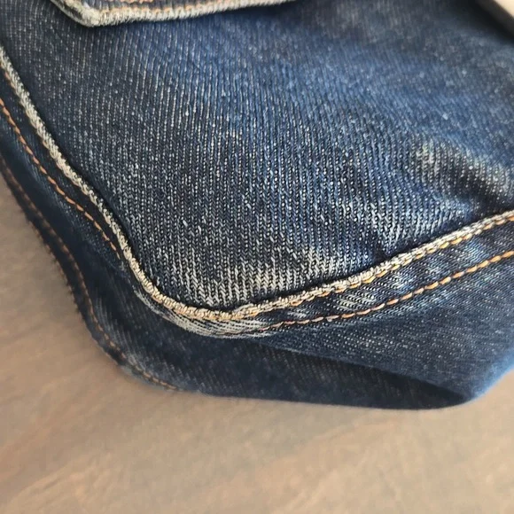 Auth Fendi Denim Mama Baguette - Picture 8 of 16